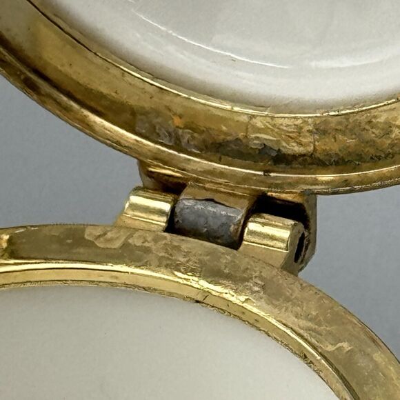 Vtg Hammersley Round Floral Hinged Trinket Pill Box Fine Bone China England Glam - Picture 6 of 15